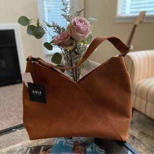 Able Solome Shoulder Bag in Whiskey